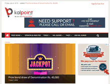 Tablet Screenshot of kalpoint.com